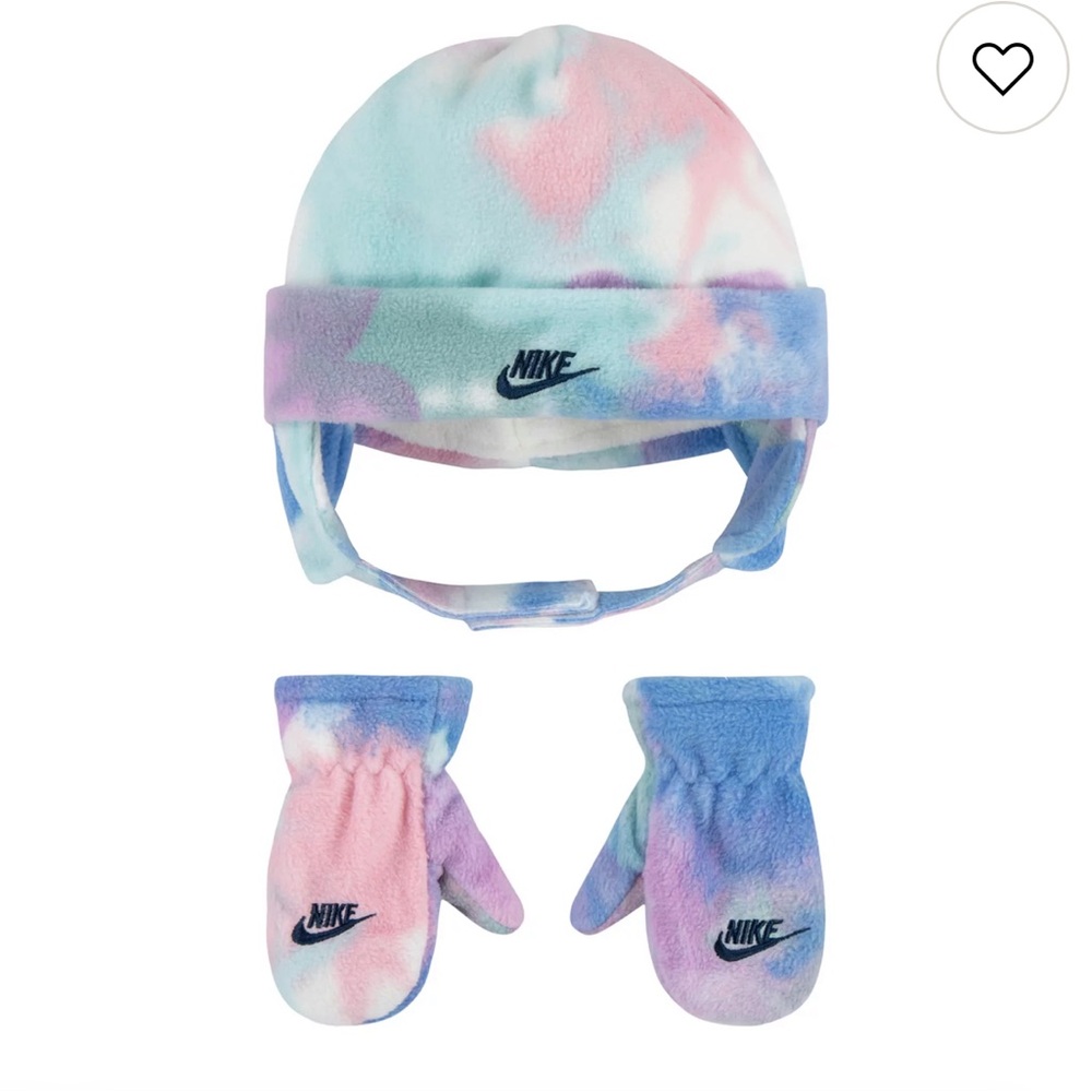 Toddler Nike Futura Printed Trapper Hat and Mittens